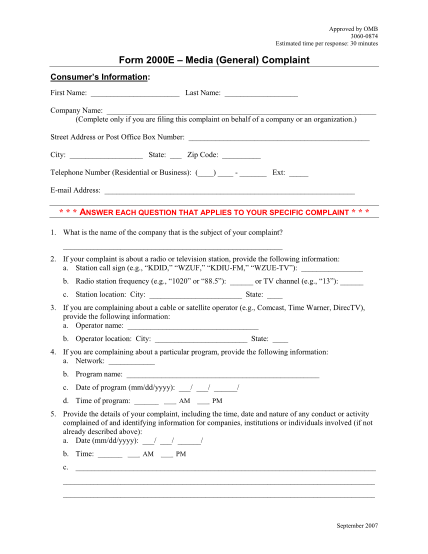 Fillable Fcc Form F Printable Forms Free Online