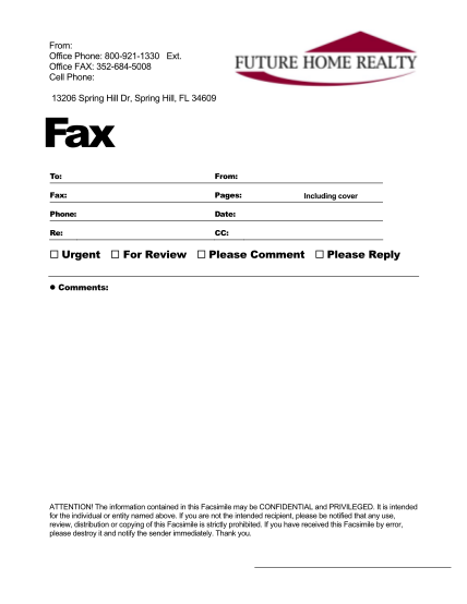 100113754-fax-coversheet-spring-hill-future-home-realty