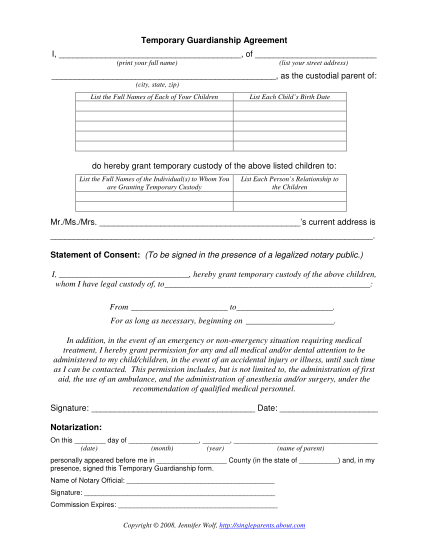 100298950-temporary_custody_agreementpdf-legal-guardianship-forms-pdf