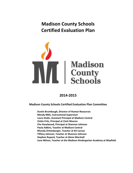 100413627-madison-county-schools-certified-evaluation-plan-2014-2015