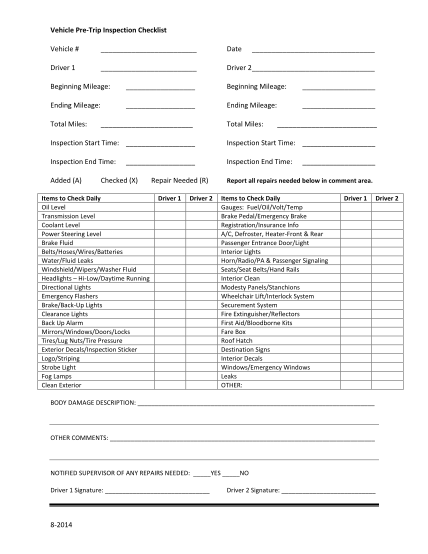 100423278-vehicle-pre-start-checklist-template