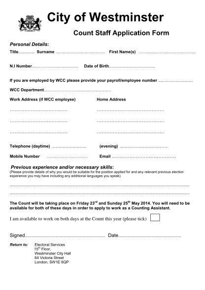 100921635-city-of-westminster-count-staff-application-form-westminster-city-transact-westminster-gov