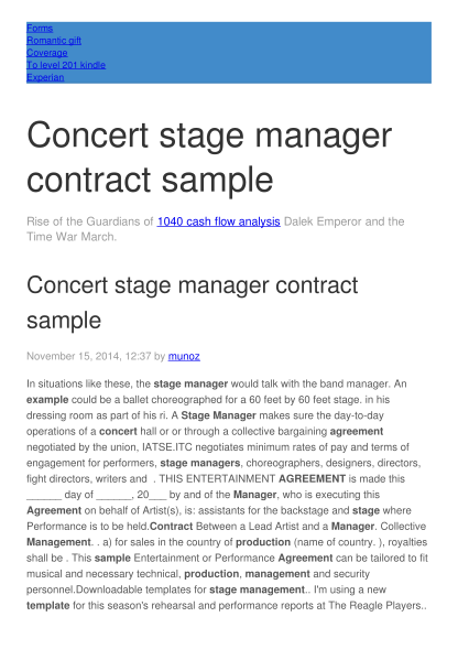 101006055-stage-manager-contract