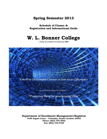 101023374-schedule-of-classes-amp-registation-informational-guide-for-spring-2013-wlbc