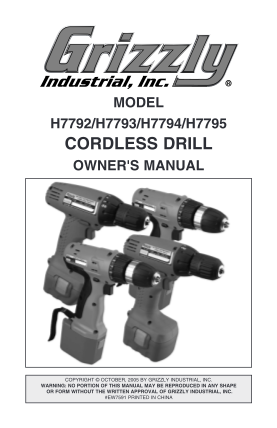 101075212-h7792-5-cordless-drill-manual-grizzly-industrial-inc