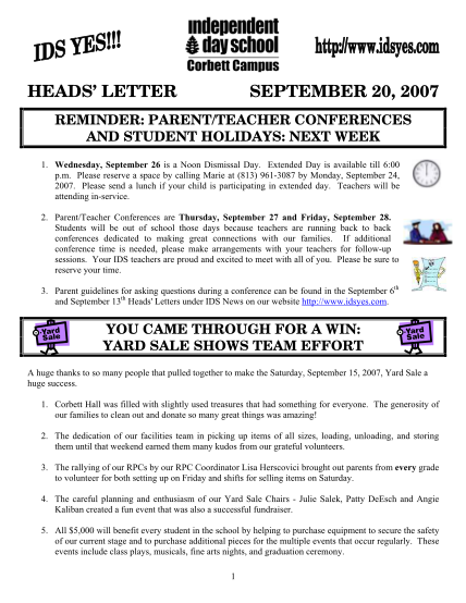 101267258-heads-letter-september-20-2007-reminder-parentteacher-conferences-and-student-holidays-next-week-1