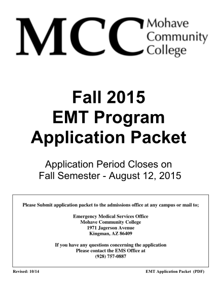 101320716-fall-2015-emt-program-application-packet-application-period-closes-on-fall-semester-august-12-2015-please-submit-application-packet-to-the-admissions-office-at-any-campus-or-mail-to-mohave