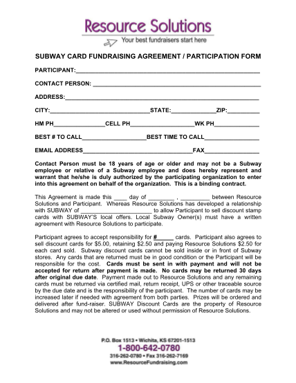 101419278-subway-card-fundraising-agreement-participation-form