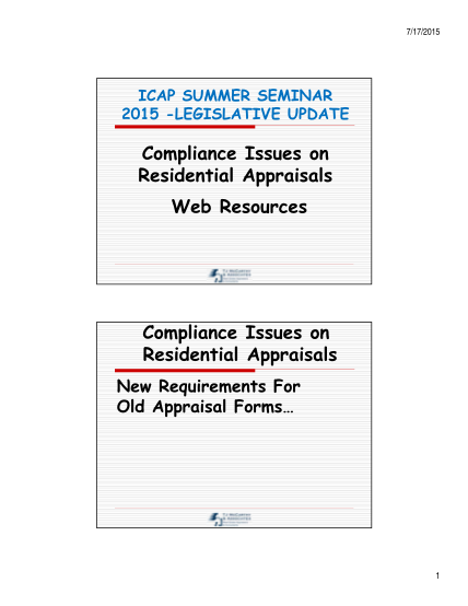 101499466-microsoft-powerpoint-2015-icap-seminar-residential-appraisal-compliance-compatibility-mode-icapweb
