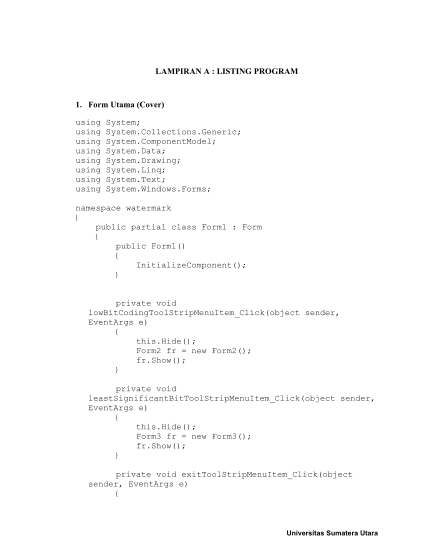 101875754-lampiran-a-listing-program-1-form-utama-cover-using-repository-usu-ac