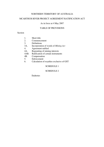 102203132-mcarthur-river-project-agreement-ratification-actpdf-natural-resourcegovernance
