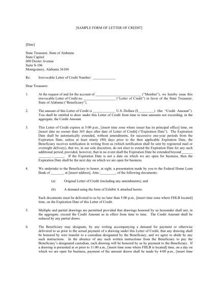 102347-sample_form_of_-letter_of_credi-t20050201-sample-form-of-letter-of-credit--alabama-state-treasury-state-alabama-treasury-alabama