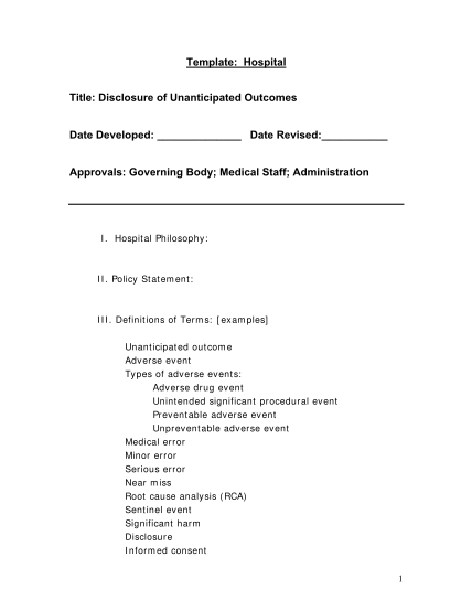 102451213-template-hospital-title-disclosure-of-unanticipated-outcomes-date