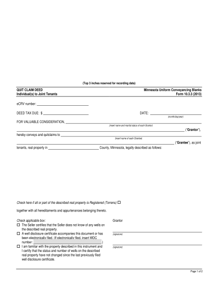 126 Quitclaim Deed Form page 5 - Free to Edit, Download & Print | CocoDoc