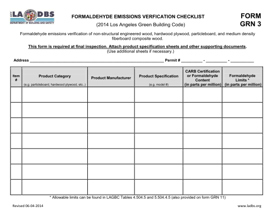 102602107-formaldehyde-emissions-verification-checklist-ladbs-ladbs