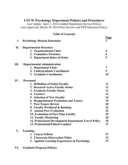 102722018-psychology-department-policy-manual-university-of-north-carolina-uncw