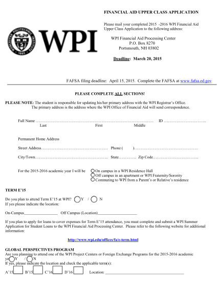 102787368-financial-aid-upper-class-application-please-mail-your-completed-2015-2016-wpi-financial-aid-upper-class-application-to-the-following-address-wpi-financial-aid-processing-center-p-wpi