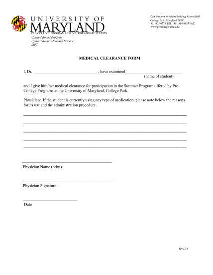 102826039-medical-clearance-form-pre-college-programs-university-of-precollege-umd
