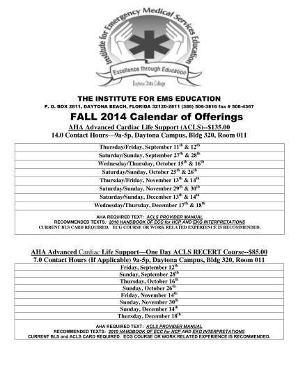 102902426-fall-2014-calendar-of-offerings-daytona-state-college-daytonastate