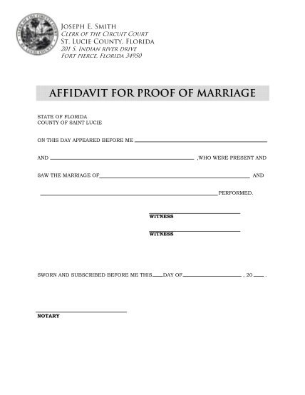 Printable Affidavit Of Bona Fide Marriage Sample Pd Vrogue Co