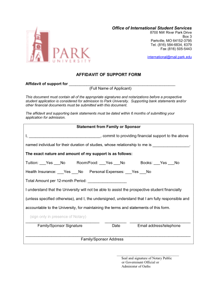 103097957-affidavit-of-support-form-park-university-park