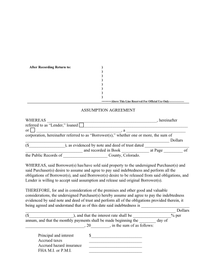 1030999-utah-assumption-agreement-of-deed-of-trust-and-release-of-original-mortgagors