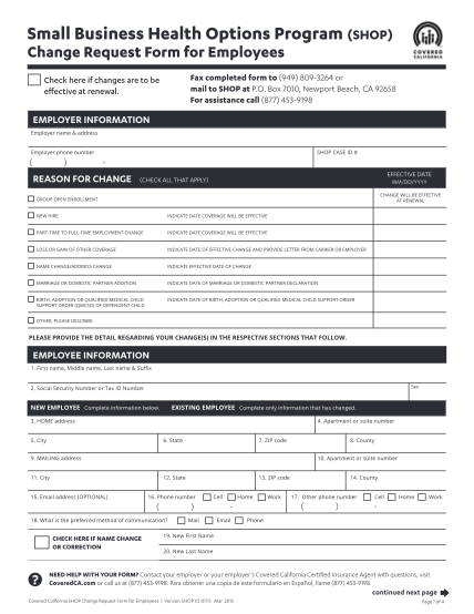 103488742-employee-change-request-form-claremont-insurance-services