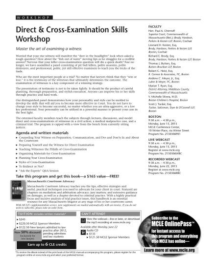 103513765-direct-amp-cross-examination-skills-workshop-mcle-mcle