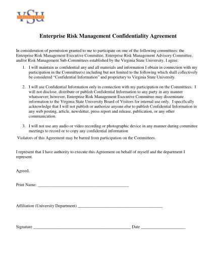 103734696-enterprise-risk-management-confidentiality-agreement-vsu