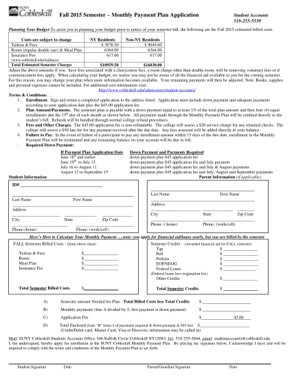 103974502-monthly-payment-plan-application-and-agreement-suny-cobleskill-cobleskill