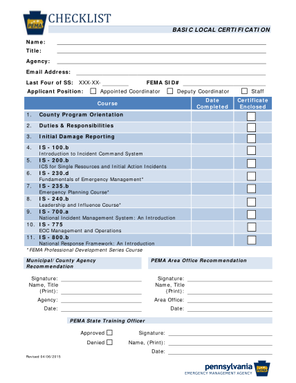 104226408-local-municipal-basic-certification-checklist-pema-beavercountypa