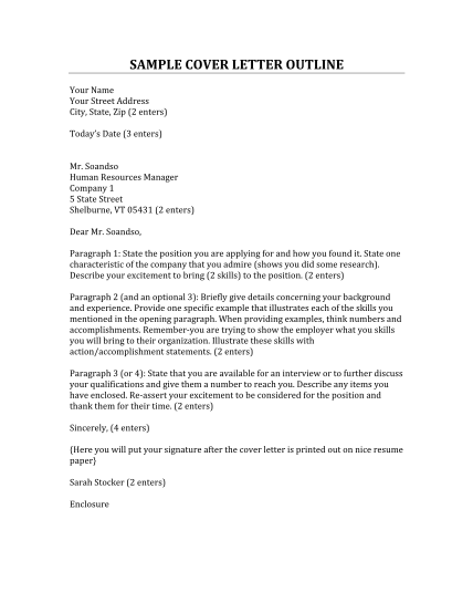 80 sample general cover letter page 4 - Free to Edit, Download & Print ...