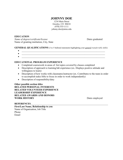 105375674-career-services-resume-templates-limited-experience-aims