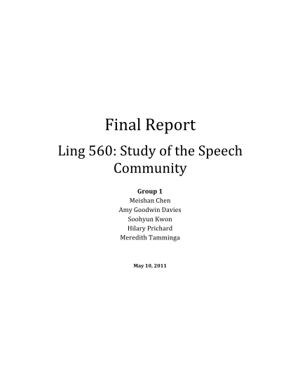 105648010-final-report-department-of-linguistics-university-of-pennsylvania-ling-upenn