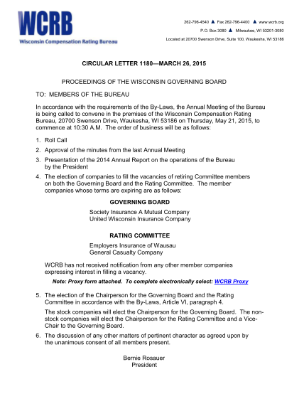 105775001-may-21-b2015b-annual-meeting-agenda-wisconsin-compensation-bb-wcrb