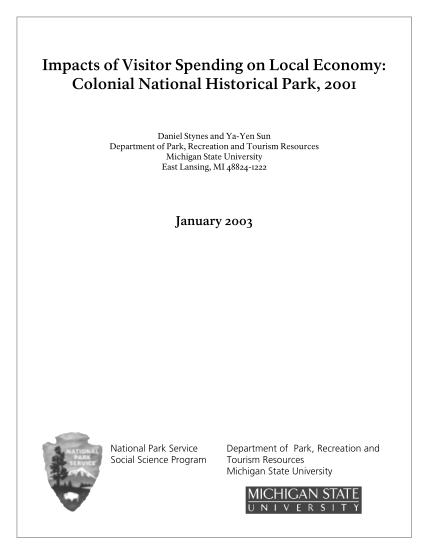 105789665-impacts-of-visitor-spending-on-local-economy-colonial-national-historical-park-2001-daniel-stynes-and-yayen-sun-department-of-park-recreation-and-tourism-resources-michigan-state-university-east-lansing-mi-488241222-january-2003-35-8