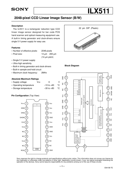 105874100-ilx511-datasheet-catalog