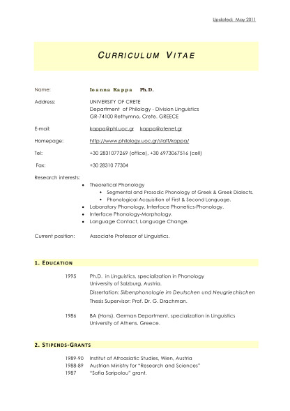 106061837-curriculum-vitae-department-of-philology-philology-uoc