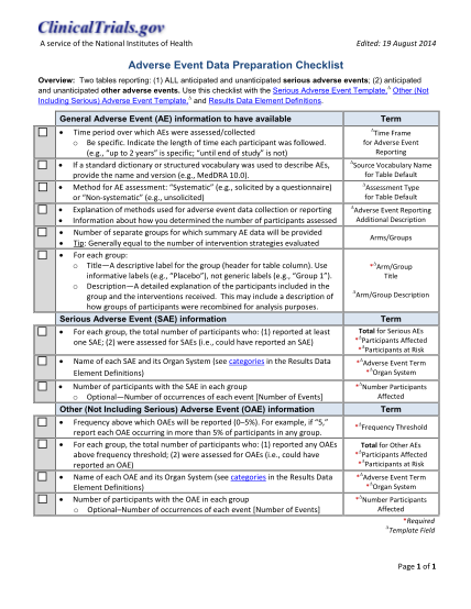 106297827-adverse-event-data-preparation-checklist-prs-information-prsinfo-clinicaltrials