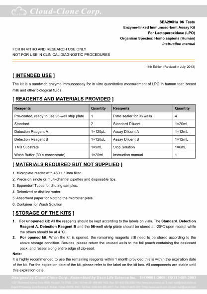 106600557-elisa-kit-for-lactoperoxidase-lpo-instruction-manual-catalog-nosea296hu