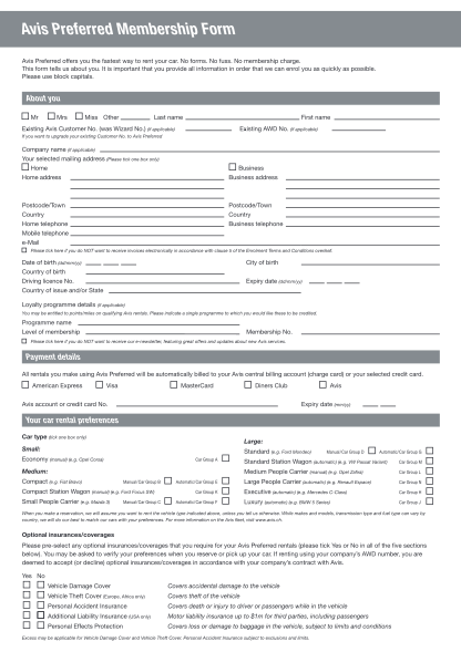 106755798-avis-preferred-membership-formpdf-avis-autovermietung-schweiz