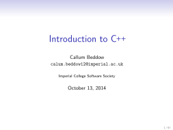106801217-introduction-to-c-callum-beddow-calum