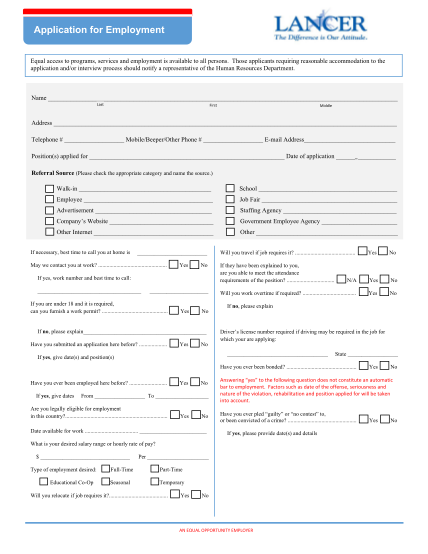 106851055-completing-our-employment-application-lancer-insurance-company