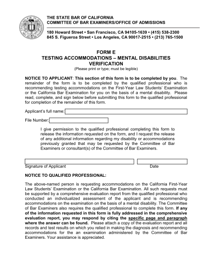 106891002-form-e-testing-accommodations-mental-disabilities-admissions-calbar-ca