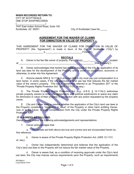 107293095-agreement-for-the-waiver-of-claims-for-diminution-in-value-of-property-scottsdaleaz
