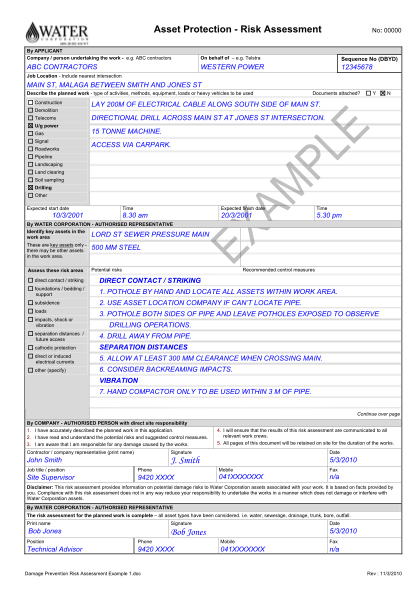 108080728-pipeline-protection-risk-assessment-form-example-water-watercorporation-com