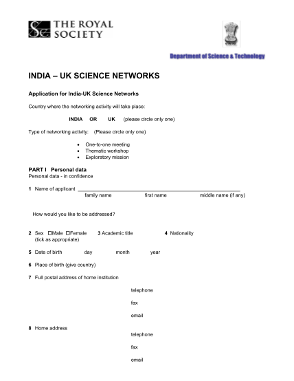 1081430-indianukapplica-tionform-india-uk-science-networks---stic---dst--org-various-fillable-forms-stic-dst