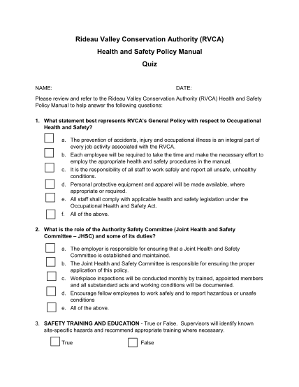 108399137-rvca-health-and-safety-policy-manual-quiz-rideau-valley-bb
