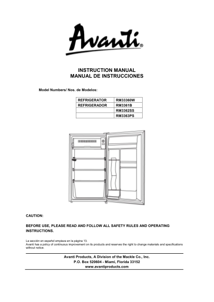 109111247-instruction-manual-manual-de-instrucciones-model-numbers-nos