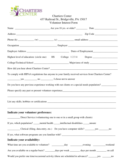 109186082-volunteer-interest-form-pdf-chartiers-center-chartierscenter